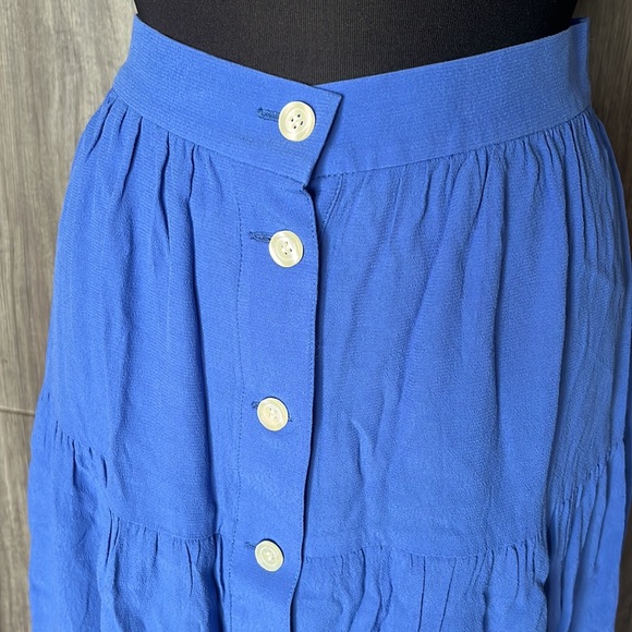 Talbots blue skirt - Picture 4 of 16